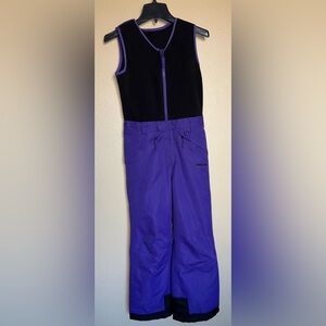 Arctix Kids Youth 5K Purple Snow Bibs Pants Overalls Girl's,‎ Activewear Outdoor